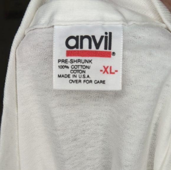 Vintage Anvil "Stress I Guess" Tiger T-shirt Size XL SINGLE STITCH Rare! - Picture 3 of 4